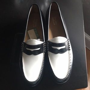 Black & White Loafers